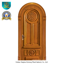 European Style Solid Wood Door with Carving (ds-035)